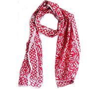 Scarfs for women 100% Pure cotton indian design hand block printed mini Scarfs for girls (70x20) inch, Scarfs-7