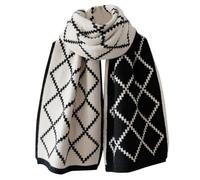Scarfs For Women Winter Fashion Print Long Scarves Soft Pashmina Shawls And Wraps Silk Scarf Pattern Batik Style Snowfall Sweater With Sleeves Suitable Daily Life Travelling