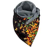 Scarfs For Women Winter - Knitted Shawl Triangle Scarf Floral Neck Scarf Shawl Wrap Long Plaid Blanket Scarves Smooth & Soft Crochet Scarf Wrap Shawl Suitable For Daily Life Travelling