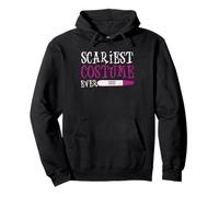 Scariest Costume Ever Funny Halloween Pregnancy Test Baby Pullover Hoodie