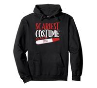 Scariest Costume Ever Funny Halloween Pregnancy Test Baby Pullover Hoodie