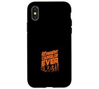 Scariest Counselor Ever Halloween Apparel with Graveyard Case for iPhone X/XS