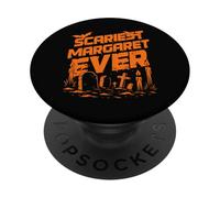 Scariest Margaret Ever Halloween Apparel with Graveyard PopSockets Adhesive PopGrip