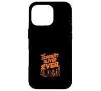 Scariest Oliver Ever Halloween Apparel with Graveyard Theme Case for iPhone 16 Pro