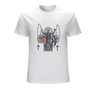 Scaring The Hoes Jpegmafia and Danny Brown Album Men Cotton T-Shirt Short Sleeve White Clothes Tees S