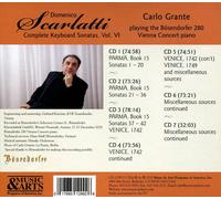 SCARLATTI / GRANTE - COMPLETE KEYBOARD SONATAS 6 (7 CD) NEW CD