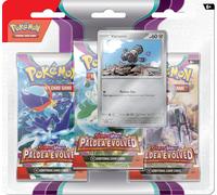 Pokémon JCC - Écarlate et Violet - Pack Blister de 3 Boosters Évolutions à Paldea Forgerette et Vrombi (1 Blister al