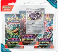 Pokemon POC1062 SV6 3pk Blister Pokémon Trading Cards, Blue/Purple