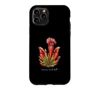 Scarlet Belle Plant illustration Sarracenia 'Scarlet Belle' Case for iPhone 11 Pro