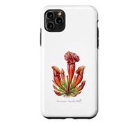 Scarlet Belle Plant illustration Sarracenia 'Scarlet Belle' Case for iPhone 11 Pro Max