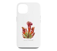 Scarlet Belle Plant illustration Sarracenia 'Scarlet Belle' Case for iPhone 13