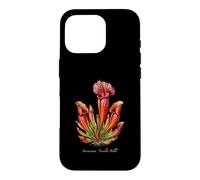 Scarlet Belle Plant illustration Sarracenia 'Scarlet Belle' Case for iPhone 16 Pro