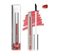 Scarlet Crush Peel Off Lip Liner Stain - Long Lasting Waterproof Matte Liquid Lipstick With Highly Pigmented Tattoo-Like Colour For All Day Wear And Precise Application Brush, Smudge Proof