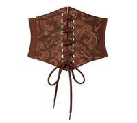 SCARLET DARKNESS Women Wide Belt Medival Belt Elastic Waist Pirate Corset | Renaissance Steampunk Corset