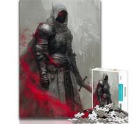 Scarlet Knight Jigsaw Puzzles for Teenagers 1000,Help The Brain Exercise Addictive Toys to Cultivate Patience A Work of Art (38x26cm)