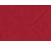 Scarlet Red C5 162mm x 229mm Gummed A5 Size Colour Envelopes 100gsm (Pack of 100)