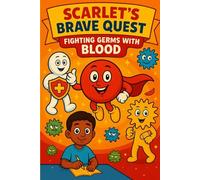Scarlet’s Brave Quest: Fighting Germs with Blood: Coloring Book (Ruby the Blood Drop and Friends)