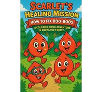 Scarlet’s Healing Mission: How Blood Fixes Boo-Boos: A Coloring Book Adventure in Bodyland Forest