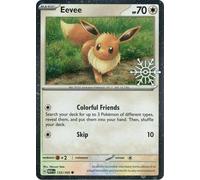 Scarlet & Violet 151 133/165 Eevee (Cosmo Holo w/ Snowflake Stamp)