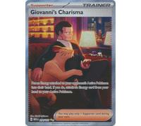 Scarlet & Violet 151 204/165 Giovanni's Charisma (Alternative Art, Full Art)