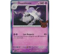 Scarlet & Violet (Base Set) 106/198 Houndstone (Pikachu Pumpkin Holo Stamp)