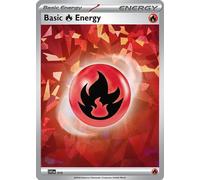 Scarlet & Violet SVE EN10 Basic Fire Energy (Shatter Ice Holo)