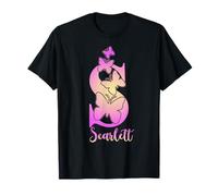 Scarlett, cute personalized butterfly custom kids girls name T-Shirt