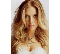 Scarlett Johansson Autographed Signed 6x4 Photo 1