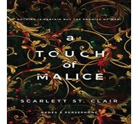 Scarlett St. Clair A Touch of Malice Paperback Book Scarlett St. Clair Multicolor