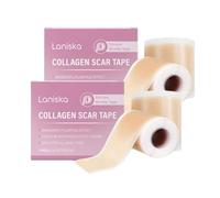 Scarlette Collagen Tape, Collagen Tape for Wrinkles, Silicone Anti-Wrinkles Facial Sheets, Silicone Scar Tape for Wrinkles, Improve The Appearance of Scars, Stretch Marks, and Fine Lines