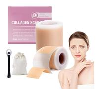 Scarlette Collagen Tape, Scarlette Collagen Sheets for Scars and Wrinkles, Silicone Anti-Wrinkle Patches & Reusable Scar Tape, Fades Scars & Wrinkles Overnight, for All Skin Types (1Pcs)