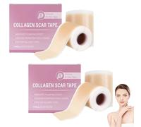 Scarlette Silicone Scar Tape, Medical Grade Silicone Scar Sheets (1.6" x 60"-1.5M), Professional Scar Removal Treatment, Improve The Appearance of Stretch Scars, for All Skin Types(2PCS)