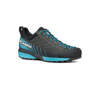 SCARPA Mescalito Gtx Shark Azur 22 - Approach shoe - Black/Blue - size 43.5 43.5