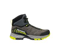 Scarpa - GORE-TEX hiking shoes - Rush Trek GTX Titanium Lime for Men in Leather - Size 43.5 - Grey Grey 43.5