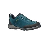 Scarpa - Hiking day shoes - Mojito Trail Petrol Light Green for Men in Leather - Size 45.5 - Blue Blue 45.5