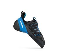 SCARPA Instinct VSR Rock Climbing Shoes for Sport Climbing and Bouldering, Black/Azure, 11-11.5 Women/10-10.5 Men