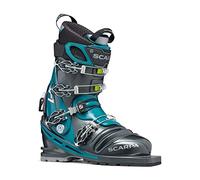 Scarpa M T1 Blue-Grey Men's Alpine Ski Boots, Size Mondo 27.5 - US 10.5 - UK 9.5 - Colour Anthracite - Teal