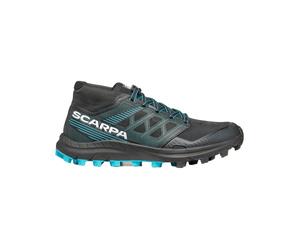 Scarpa - Men's trail running shoes - Spin ST Black Azure for Men - Size 9 UK Black 9 UK