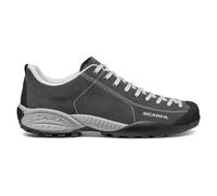 Scarpa Men's Mojito Casual Shoe, Water-Resistant Suede, Vibram® Outsole, EVA Midsole, Extended Lacing, for City and Approach (Shark, UK Footwear Size System, Adult, Men, Numeric, Medium, 9)