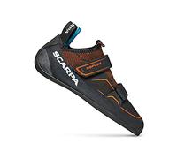 Scarpa Men's Reflex V Climbing Shoes, Black Grey Ffx, 7 UK
