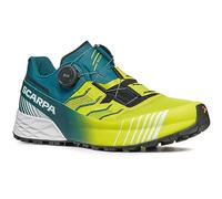 Scarpa Men's Ribelle Run Kalibra HT Shoes Trail Running Shoes, Lime Green D Lagoon, 11 UK