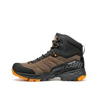 SCARPA Men's Rush TRK GTX Waterproof Gore-Tex Lightweight Hiking Boots, Brown/Orange, 7.5-8