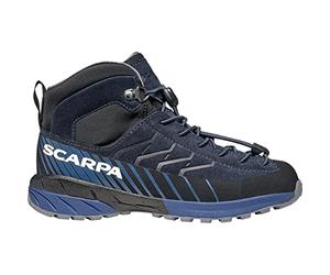 Scarpa MESCALITO Mid Kid, Hiking Boots, Mojito GTX Deep Night-Night Gore-Tex BM Spider Trek, 38 EU