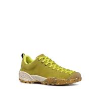 Scarpa Mojito Planet Suede Green - Breathable Sustainable Casual Shoe, Size EU, Golden Lime, 8.5 UK