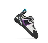 SCARPA Origin VS LV Rock Climbing Shoes for Indoor Bouldering & Sport Climbing - Low-Volume Fit - White/Purple - EU Size: 41 - US Size: 9-9.5 Women