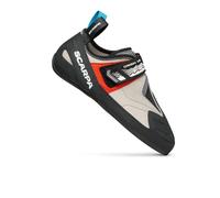 SCARPA Men's Origin VS Rock Climbing Shoes - Light Gray/Red - 9.5-10