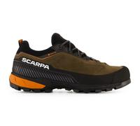 Scarpa Rapid XT GTX Men's Waterproof Approach Shoes with Vibram Sole and Suede Upper | Climbing Shoes | Hiking Shoes, Caribou Rust Orange, 11.5 UK