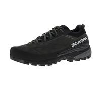 Scarpa Rapid XT GTX Men's Waterproof Approach Shoes with Vibram Sole and Suede Upper | Climbing Shoes | Hiking Shoes, Shark Military, 12.5 UK