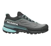 Scarpa Rapid XT WMN Women's Approach Shoes with Breathable Mesh Lining and Grippy Vibram Sole Hiking Shoes Climbing Shoes Trekking Shoes, Midgrey Aqua, 5 1/3 UK