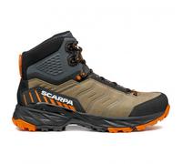 SCARPA Rush Trek Gore-tex - Men - Black / Brown / Orange - size 10 2/3- model 2024 10 2/3